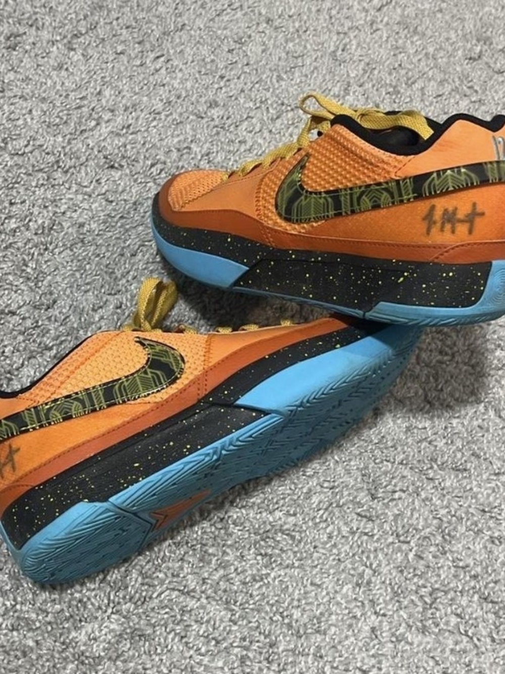 NIKE JA 1 SE GS "ORANGE MANDARIN" BASKETBALL SHOES